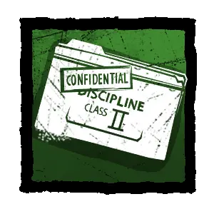 "Discipline" - Class II